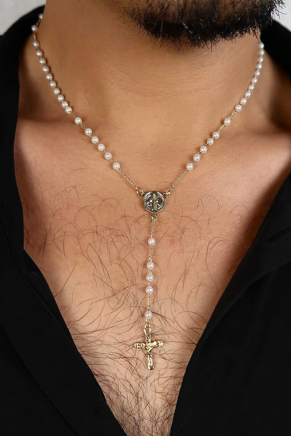 The Round Pearl Rosary