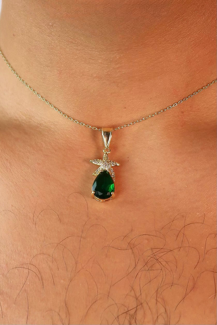 The Starfish Diamond Pendant