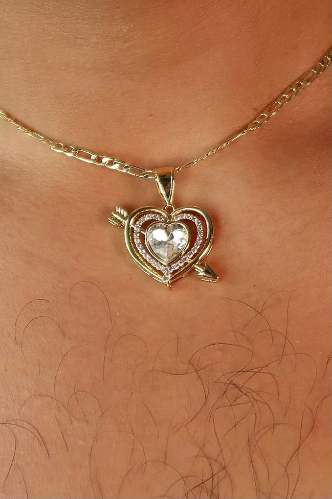 The Large Heart Diamond Pendant