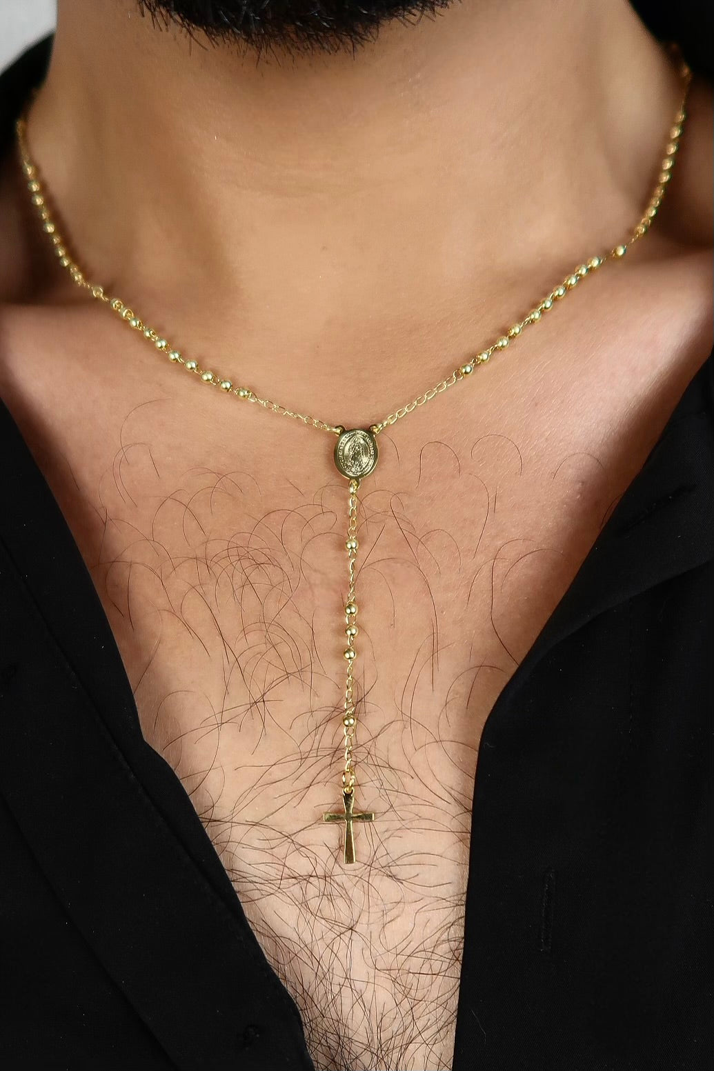 The Dainty Gold Rosary