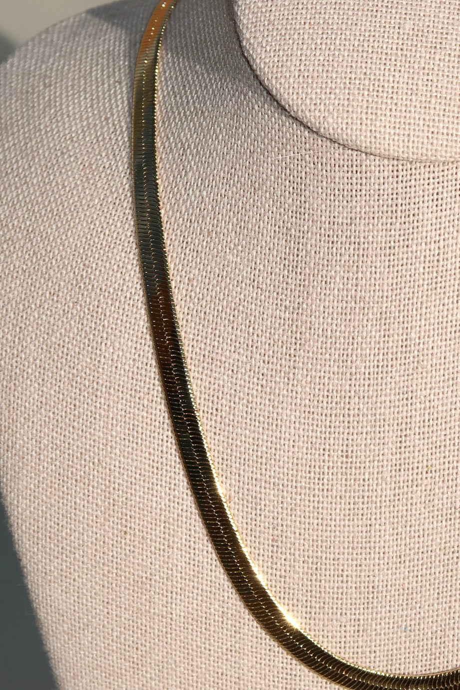 The Small Snake Gold Chain