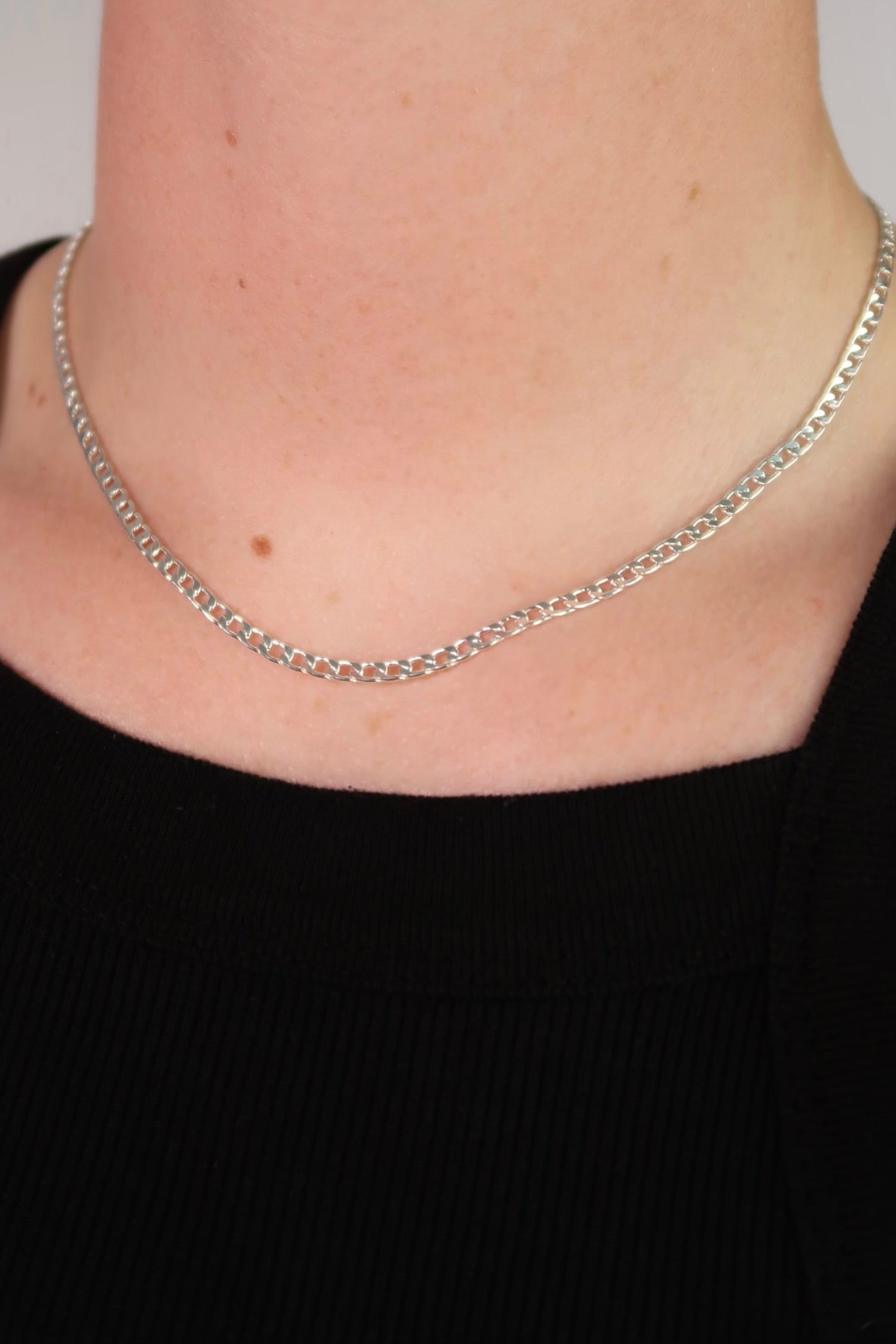 The Tiny Cuban Silver Chain