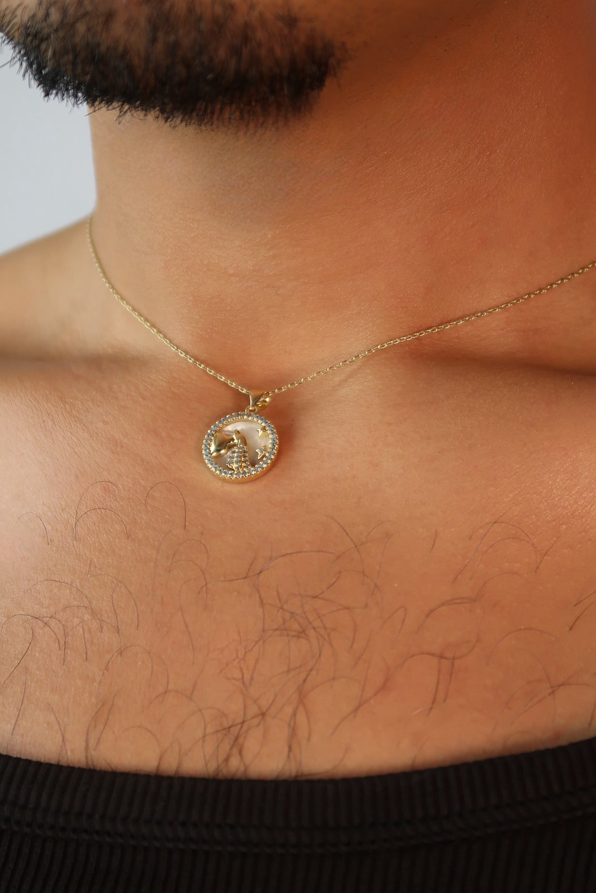 The Colors & Pearl Back Zodiac Pendants