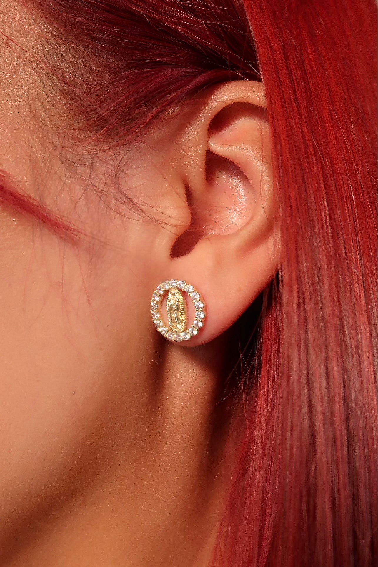 The Virgencita Halo Earrings