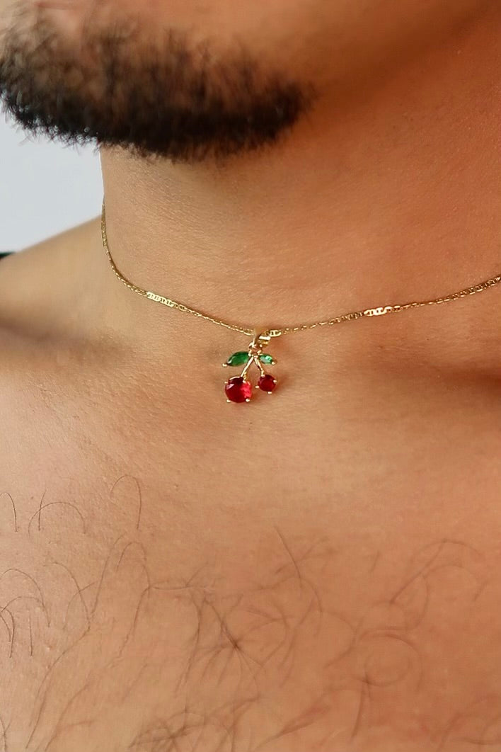 The Petite Cherries Pendant