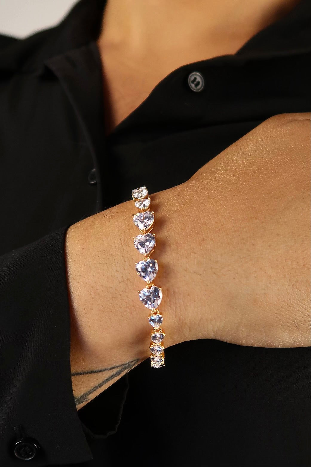 The Lovey Diamond Rose Gold Bracelet