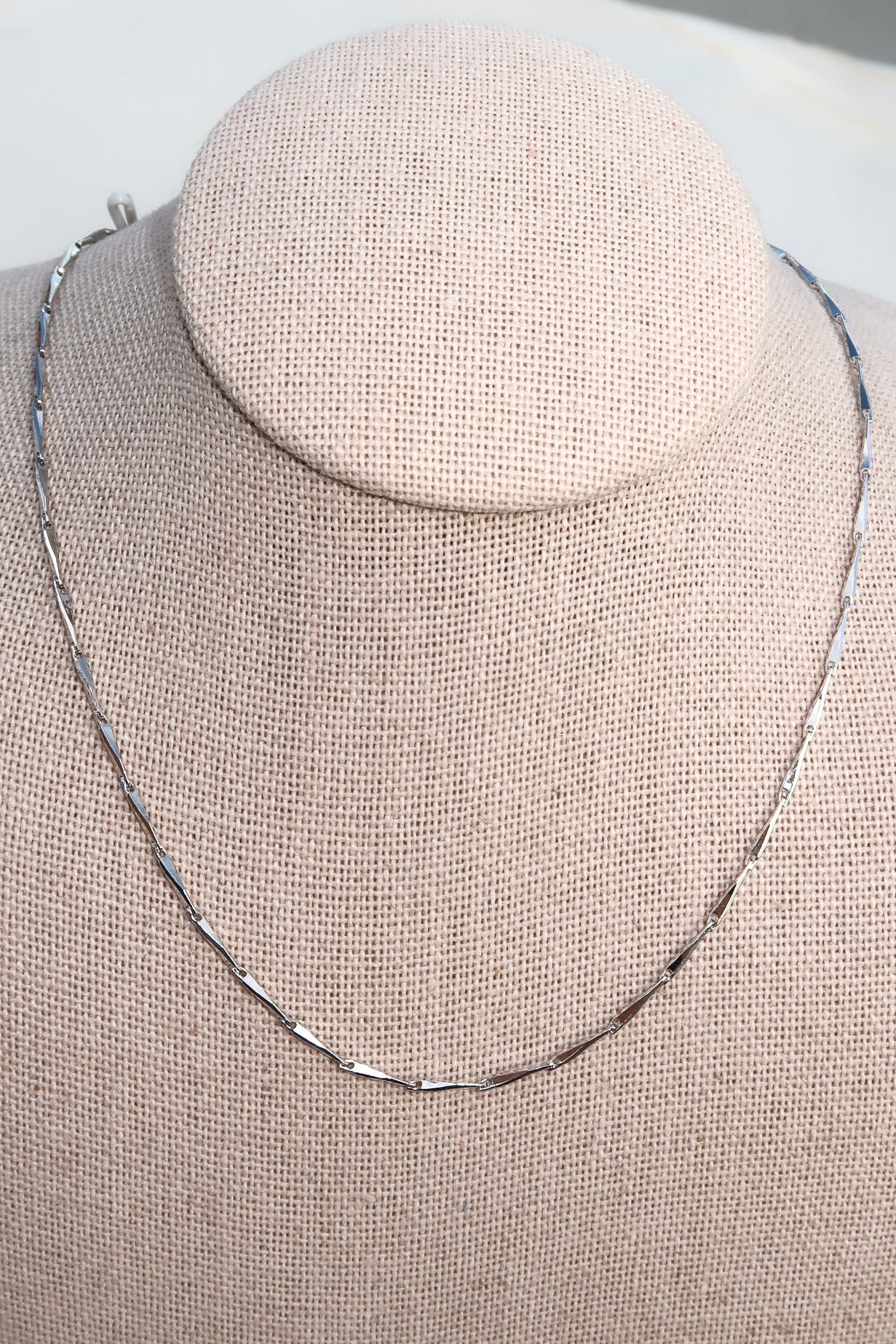 The Micro Dagger Silver Chain