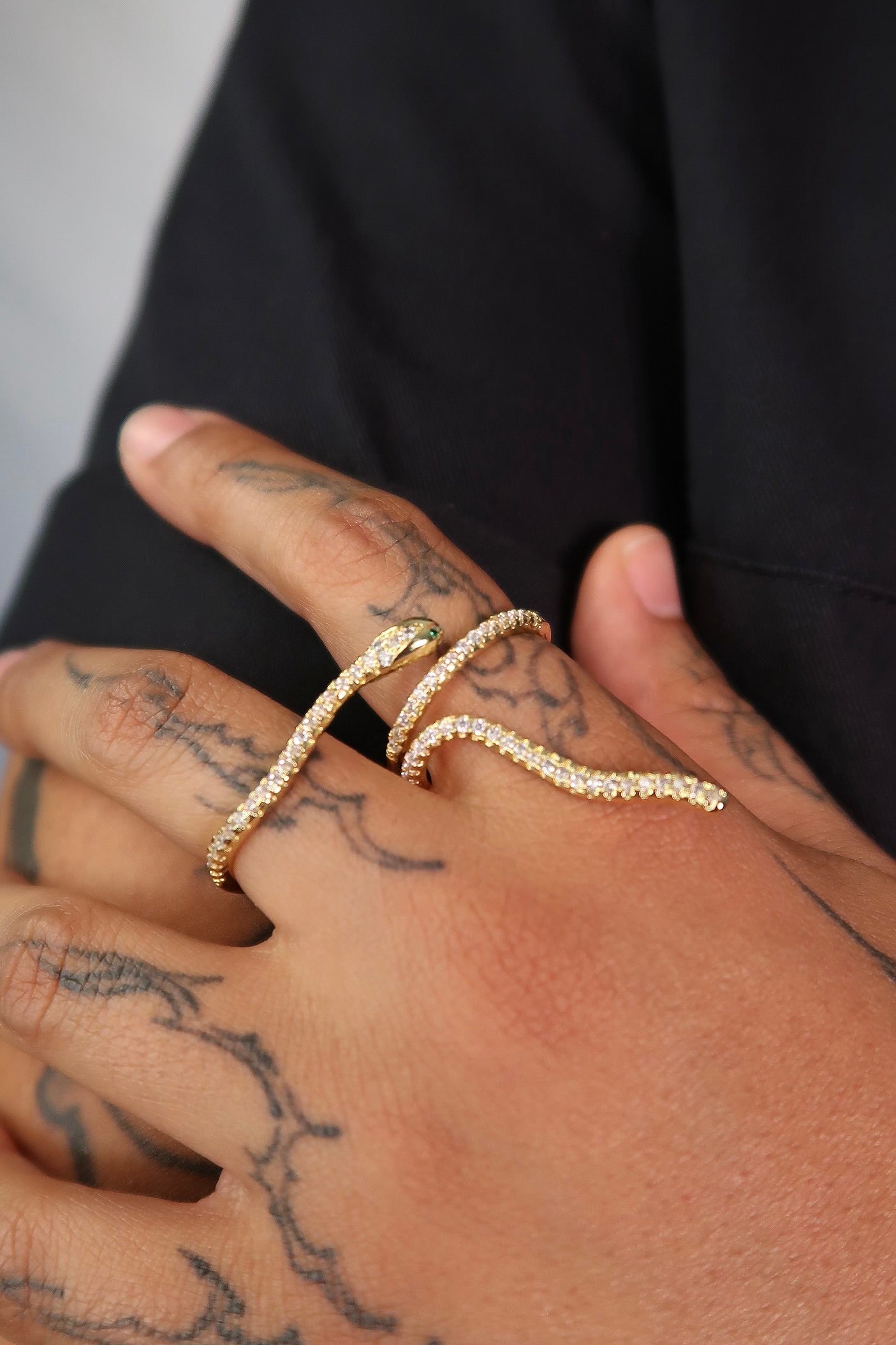 The Double Snake Ring