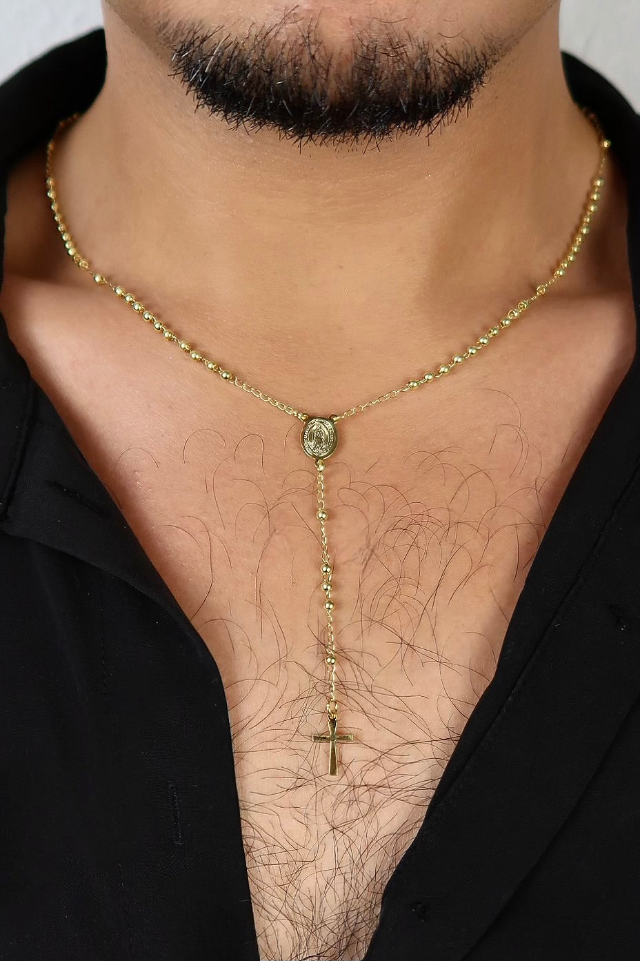 The Dainty Gold Rosary
