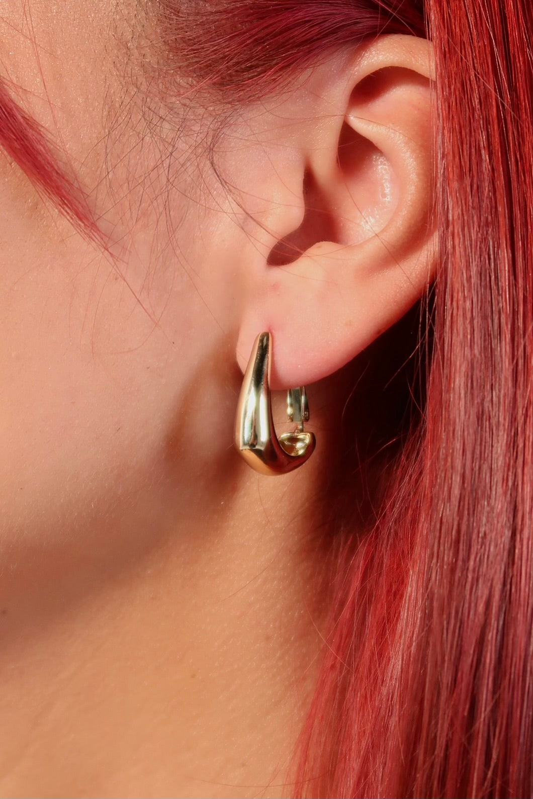 The Gold Long Drop Earrings