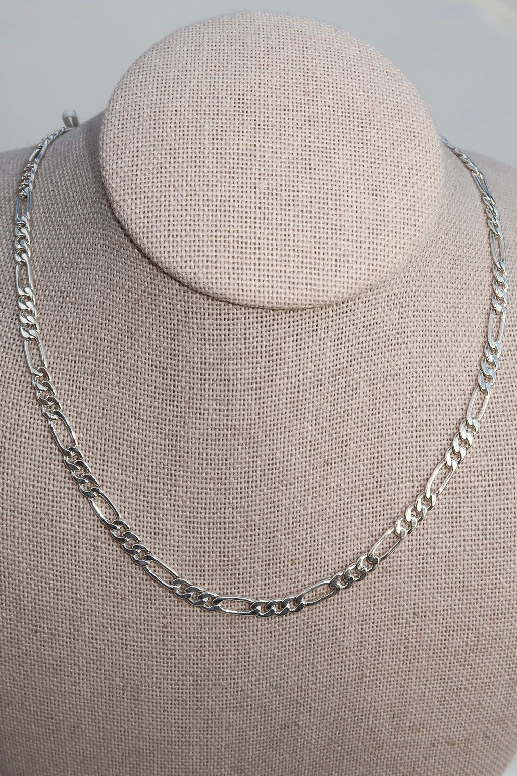 The Tiny Figaro Silver Chain