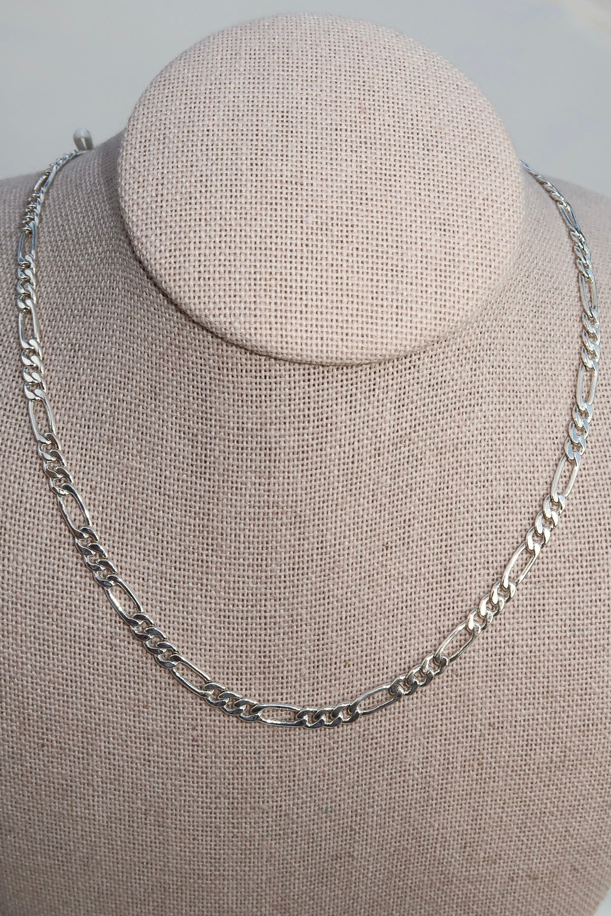 The Tiny Figaro Silver Chain