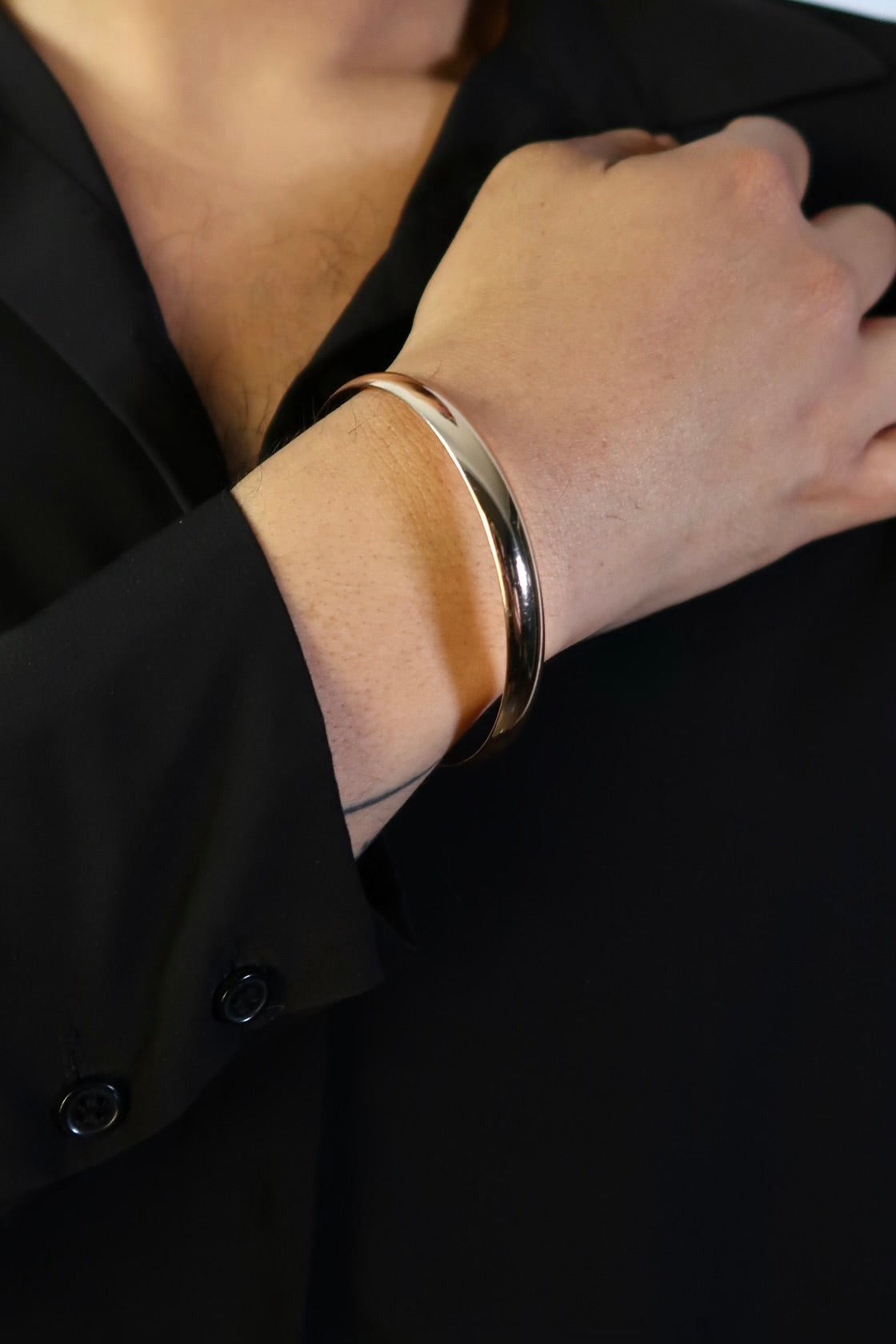 The Classic Rose Gold Bangle