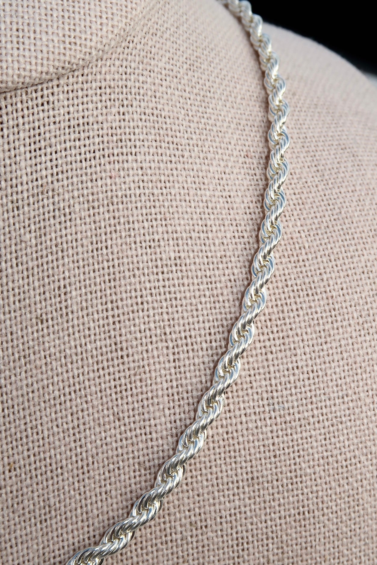 The Small Rope Silver Chain