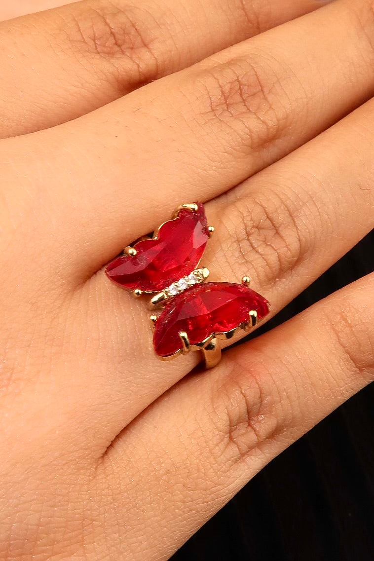 The Butterfly Gem Ring