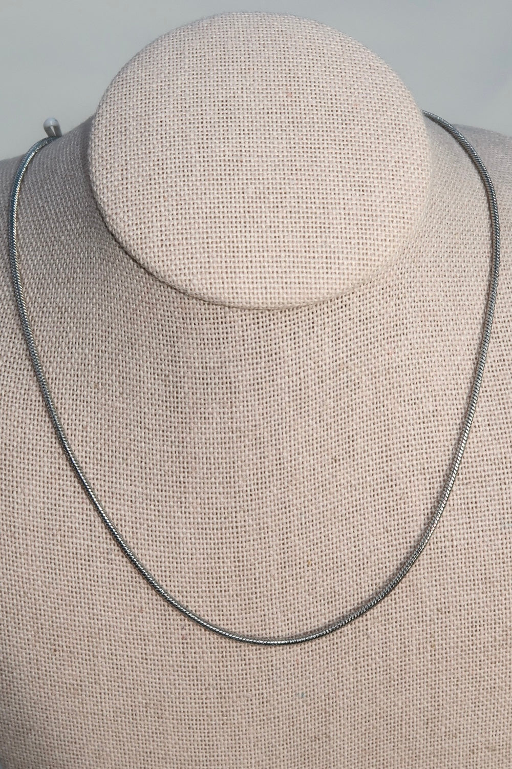 The Round Wheat Silver Chain