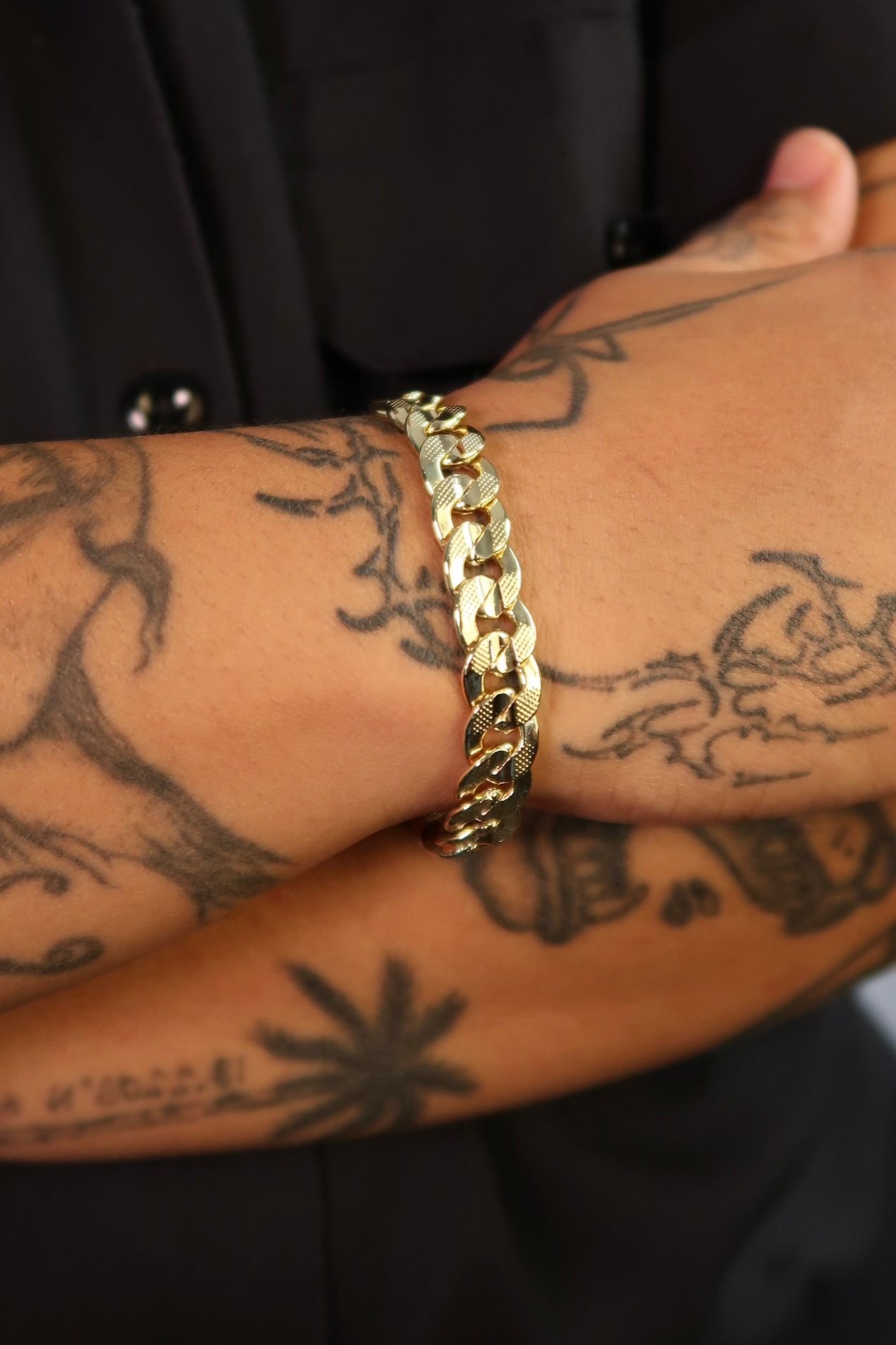 The Large Cuban Gold Bracelet