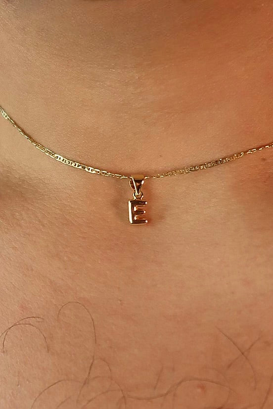 The Mini Gold Letter Charms