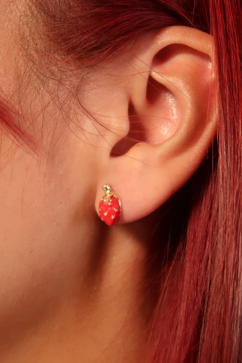The Large Strawberry Studs