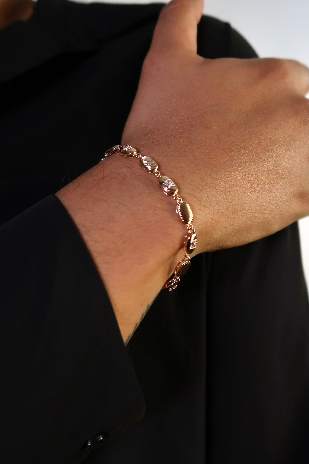 The Demure Rose Gold Bracelet