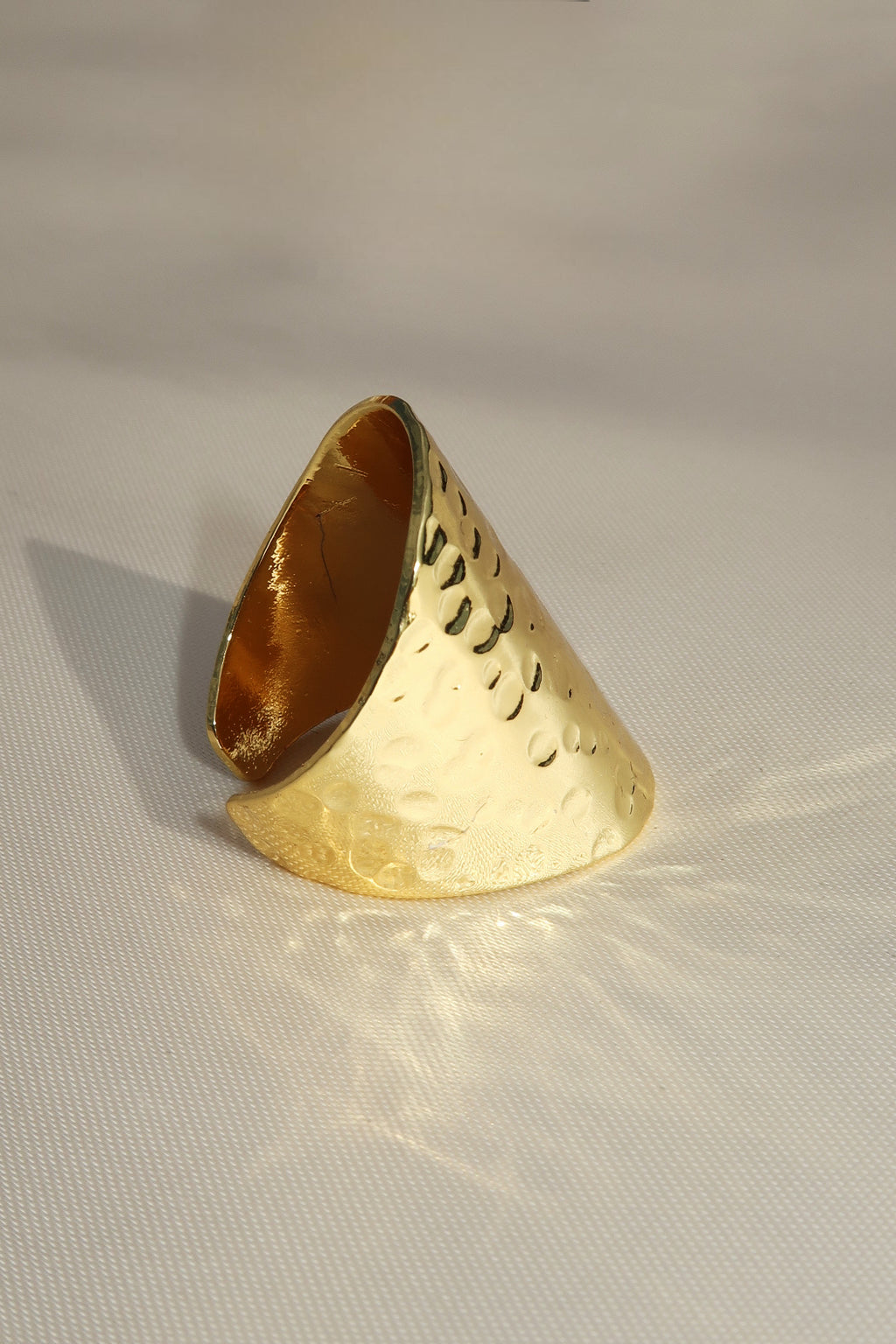 The Textured Plate Ring
