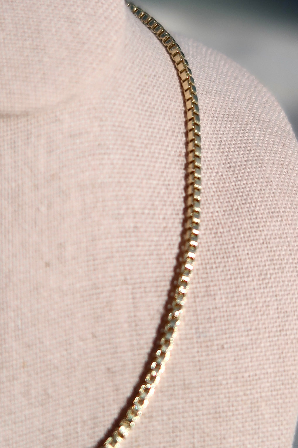 The Large Box Gold Chain
