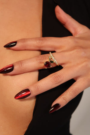 The Dangle Cherry Ring
