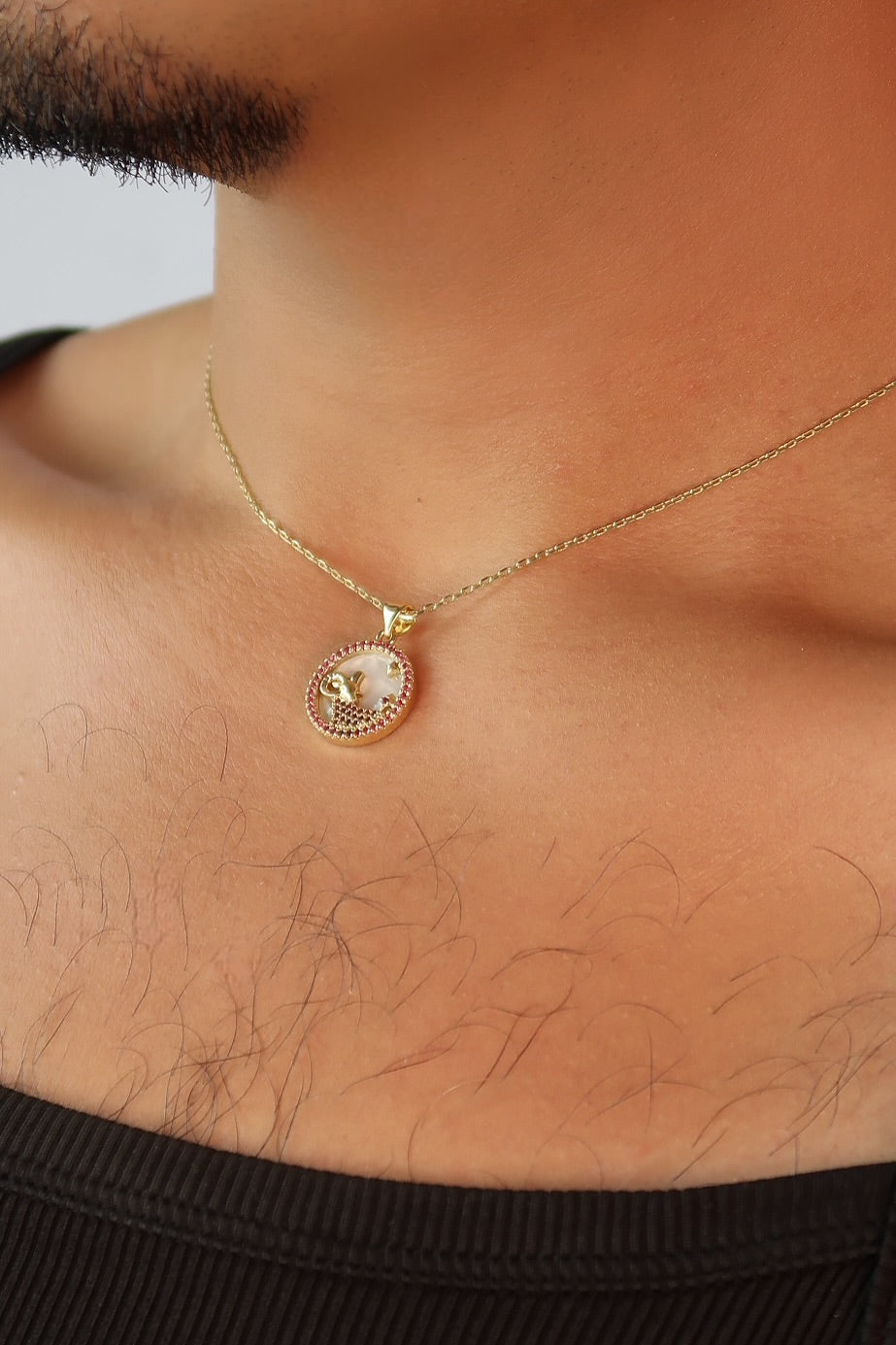 The Colors & Pearl Back Zodiac Pendants