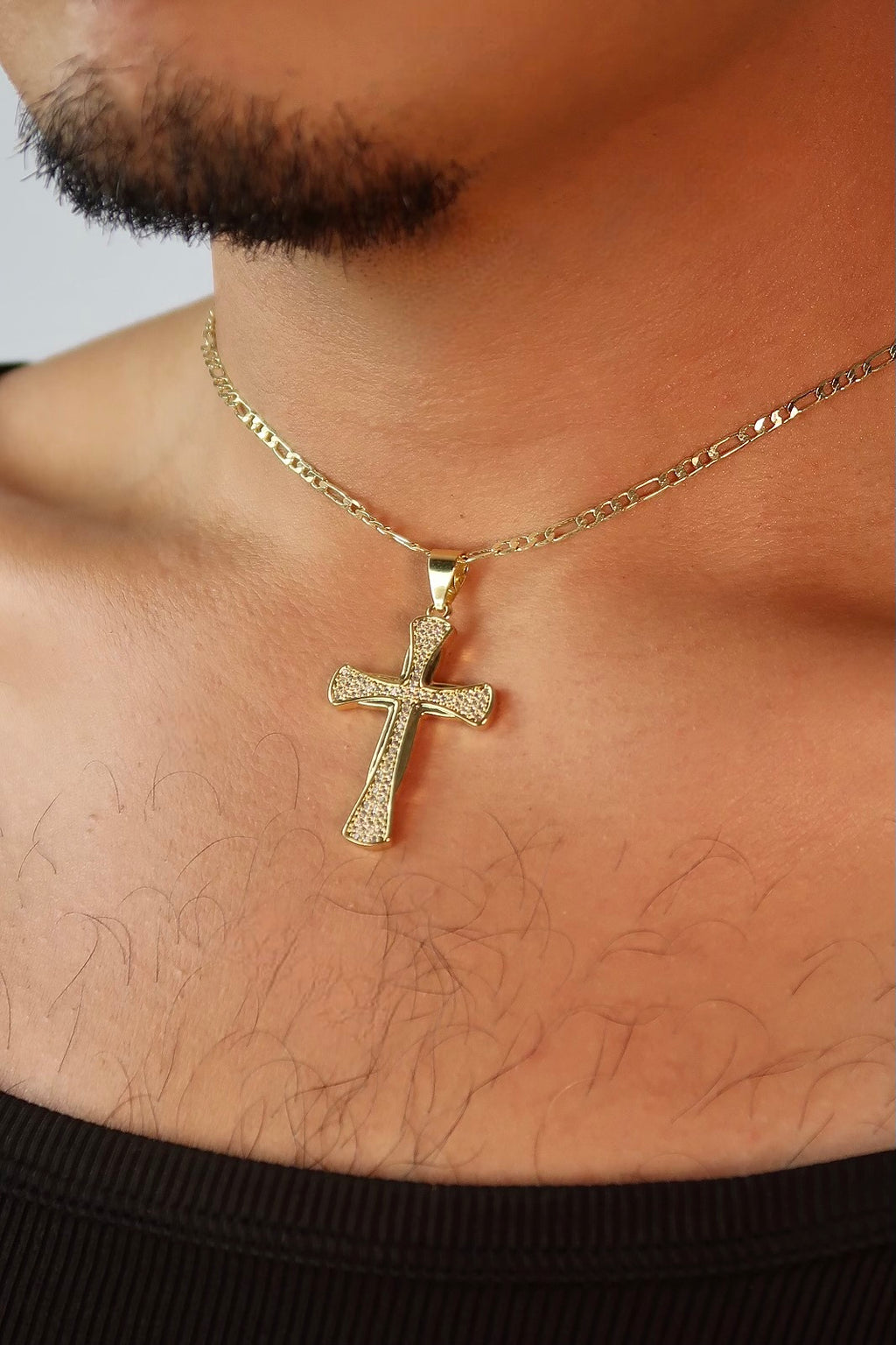 The Large Gold Cross Pendant
