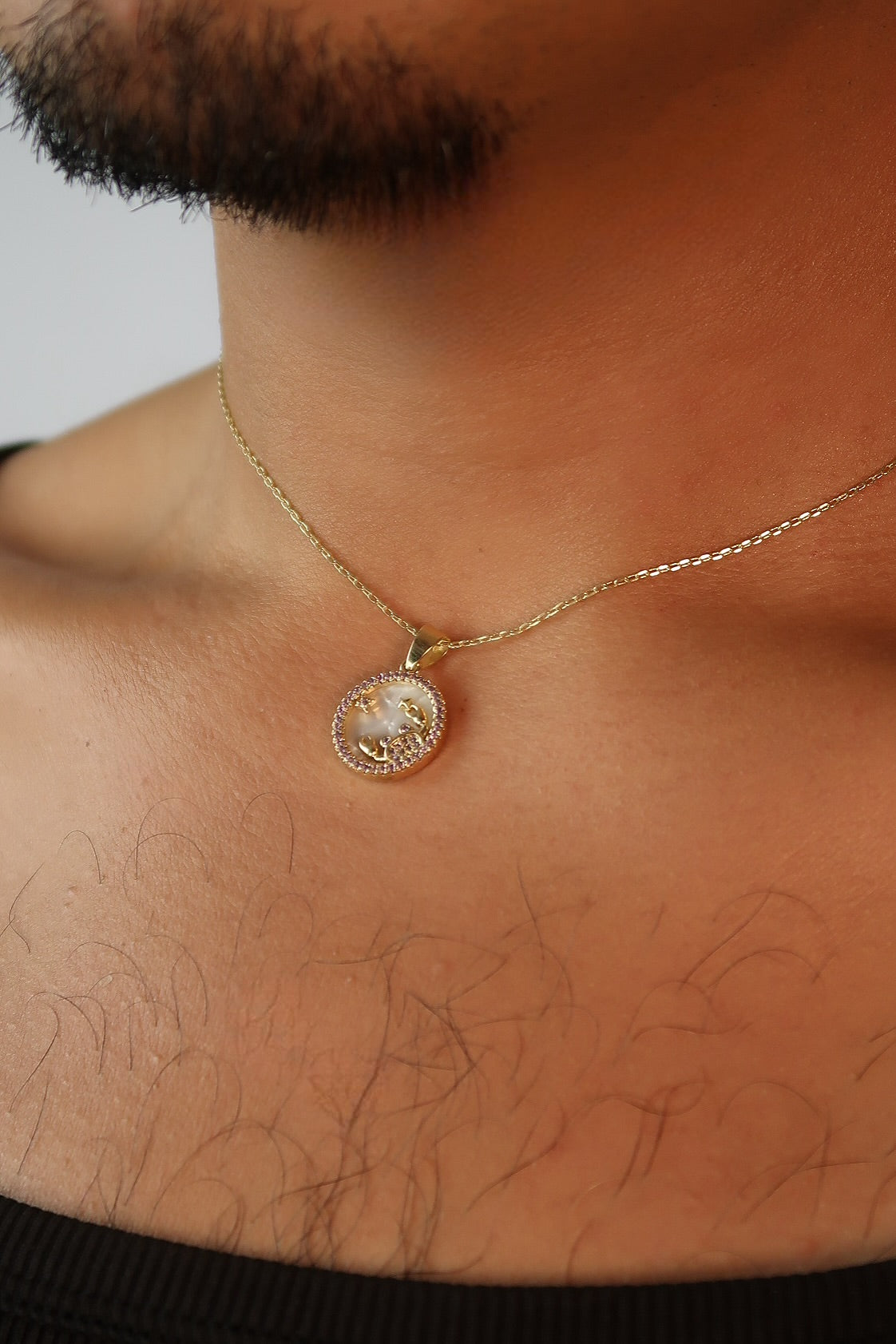 The Colors & Pearl Back Zodiac Pendants