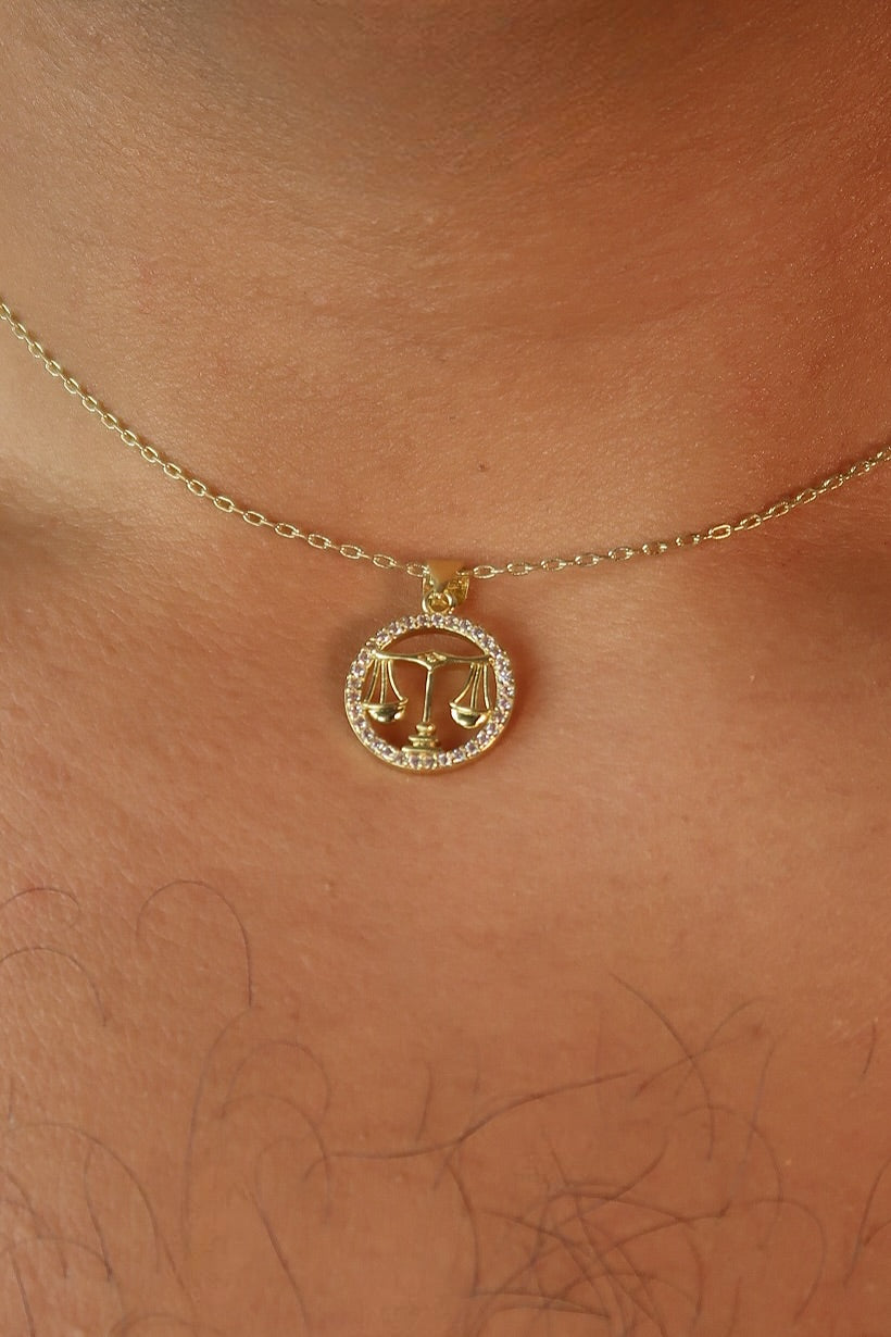 The Colors & Pearl Back Zodiac Pendants