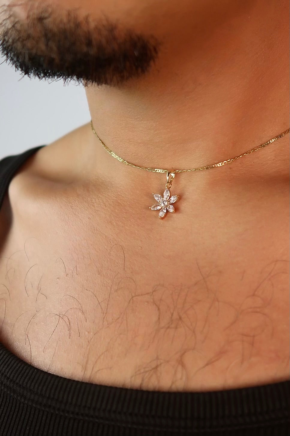 The Lotus Diamond Pendant