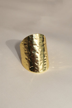 The Textured Plate Ring
